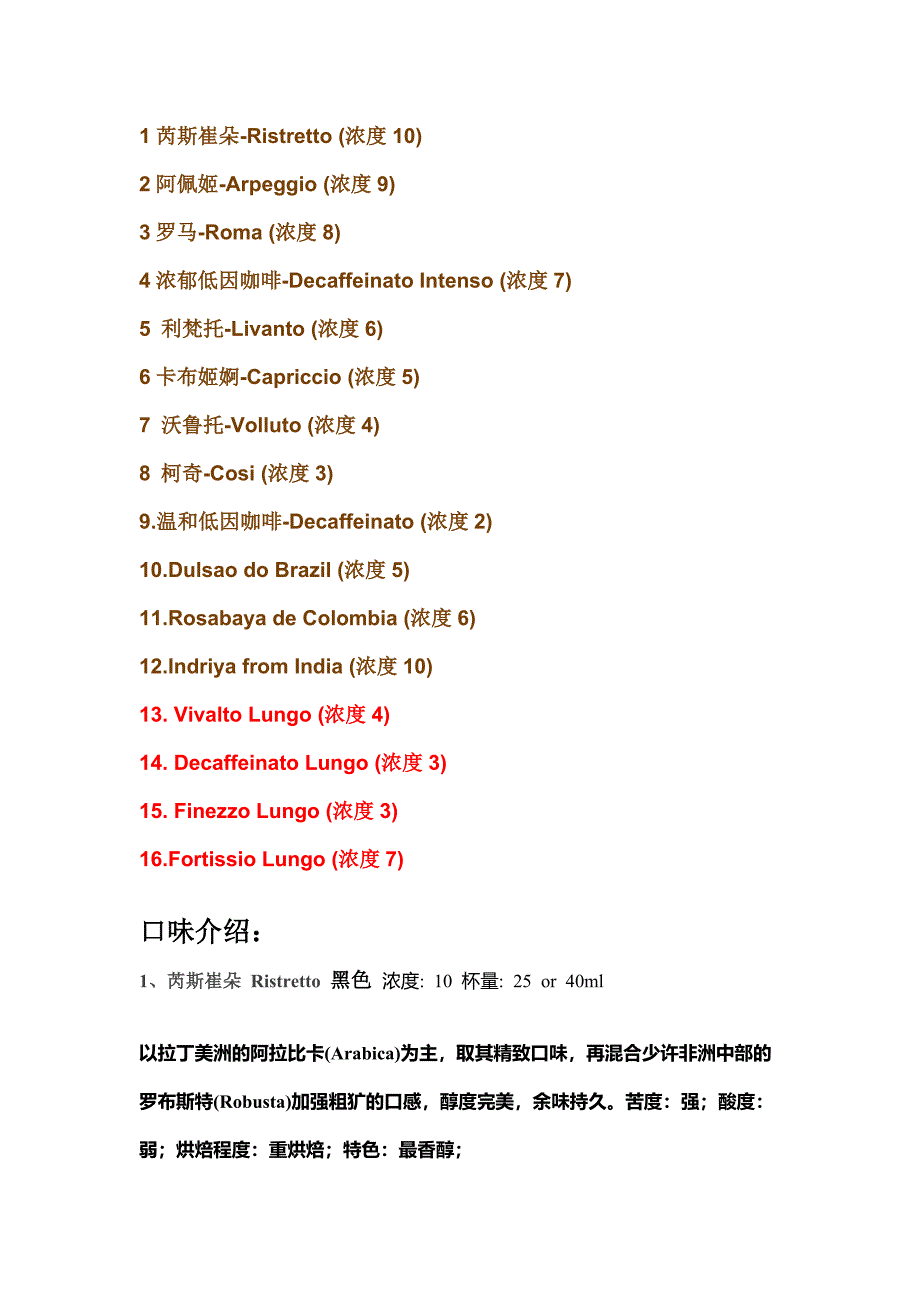 雀巢胶囊咖啡介绍_第1页