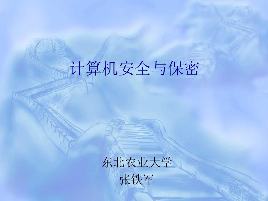 计算机系统安全概述.ppt_第1页