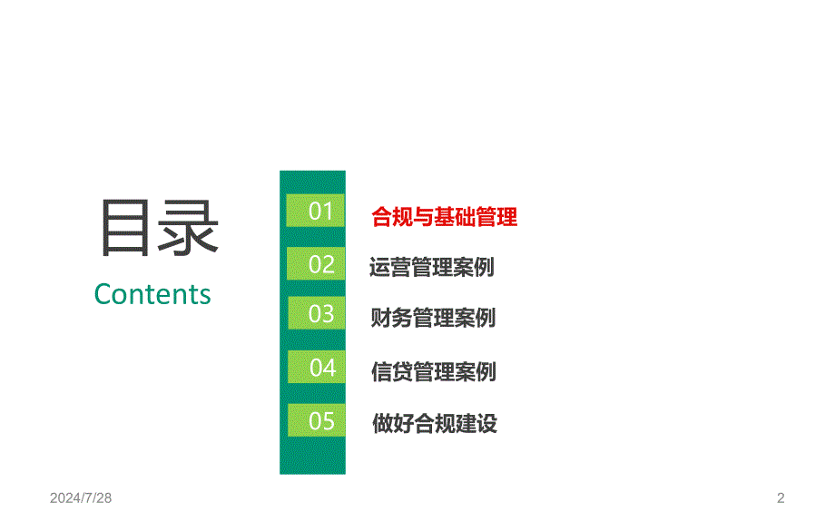 行长讲合规系列之用合规夯实分行基础管理PPT课件_第2页