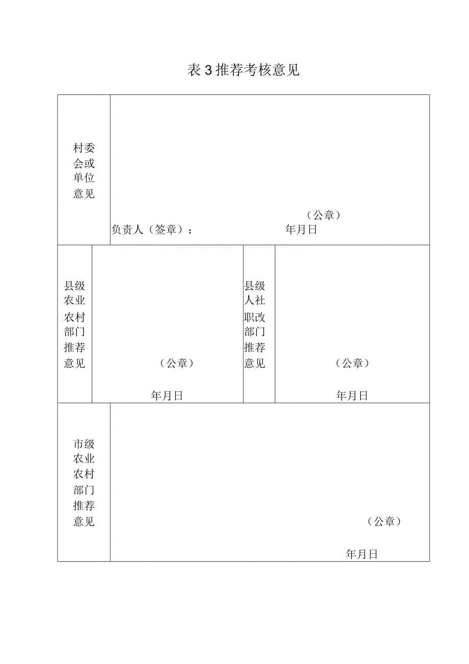 襄阳市农民技术人员任职资格评审表．docx_第5页