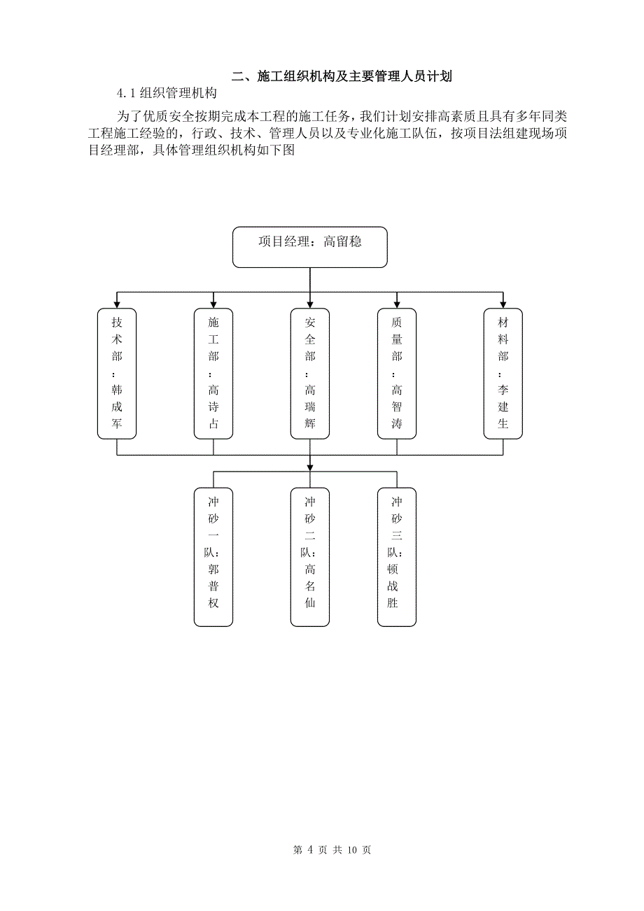 非标罐底冲砂施工方案_第4页