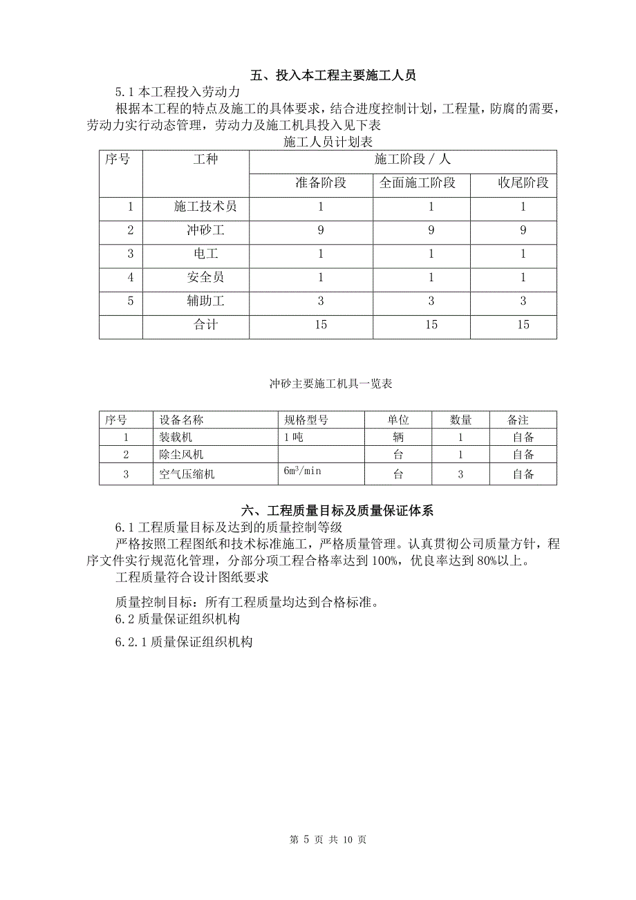 非标罐底冲砂施工方案_第5页