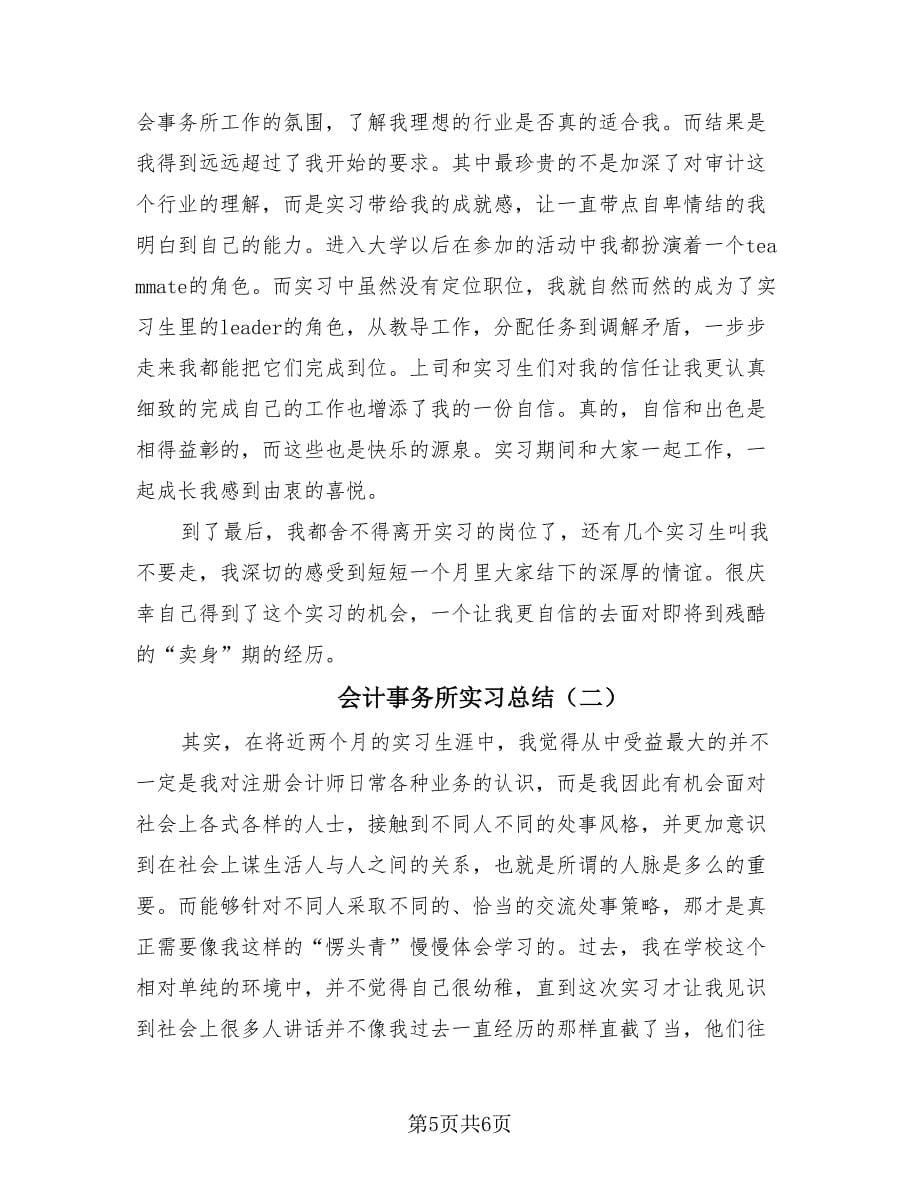 会计事务所实习总结（2篇）.doc_第5页