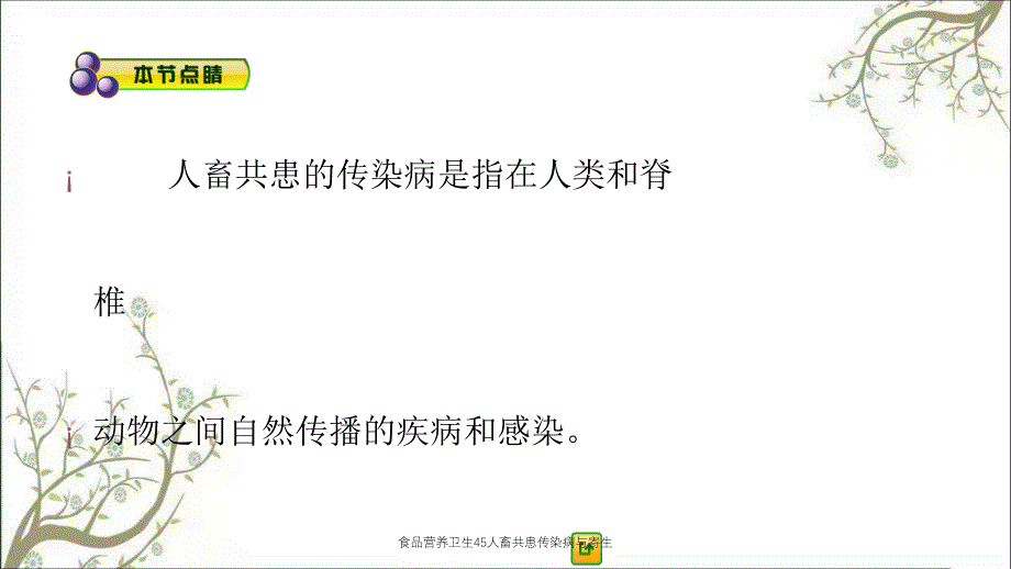 食品营养卫生45人畜共患传染病与寄生_第2页