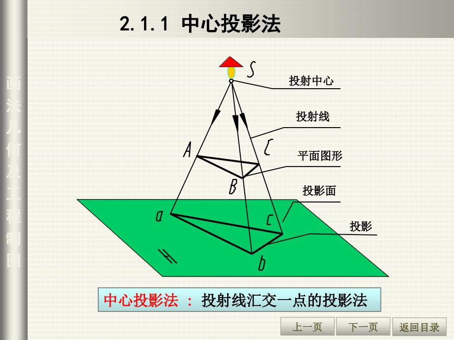 工程图学基础：第4讲 投影法点、线的投影_第4页