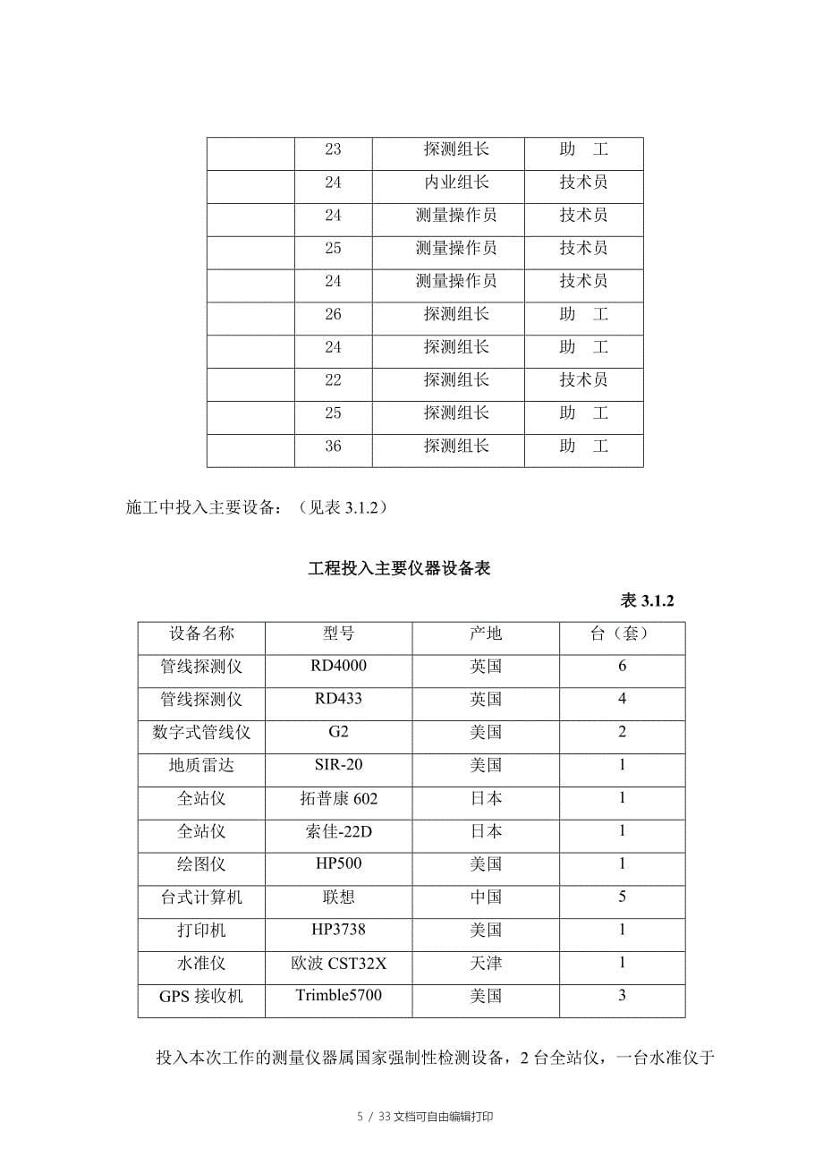 赛维管线测量技术总结报告_第5页