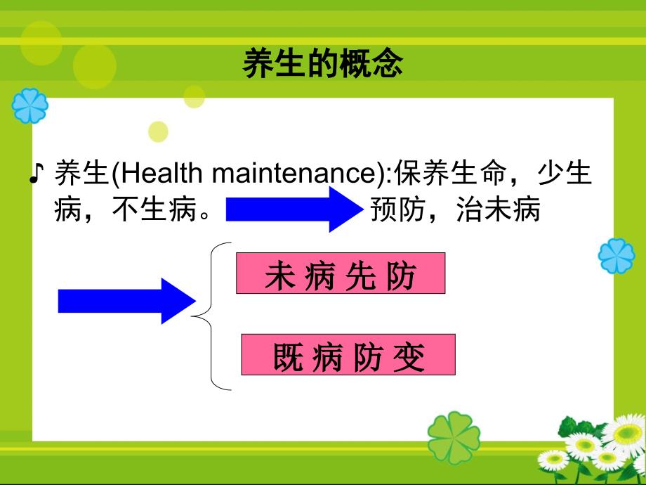 中医基础理论养生和治则PPT文档_第1页