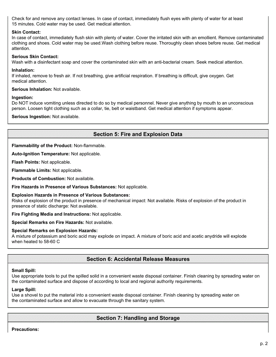 硼酸(英文)msds.doc_第2页