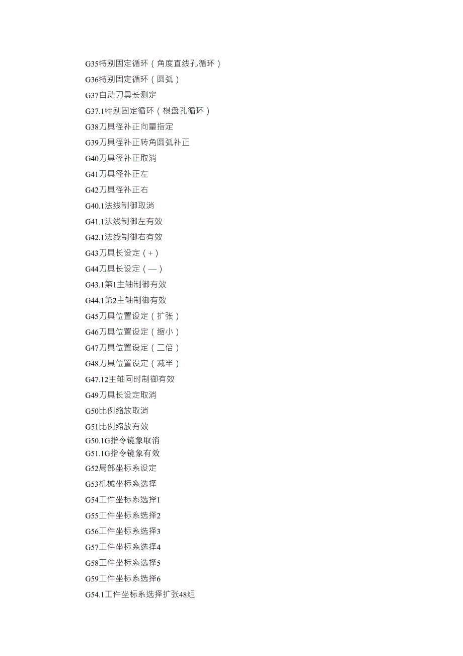 三菱数控系统G代码M代码大全_第3页