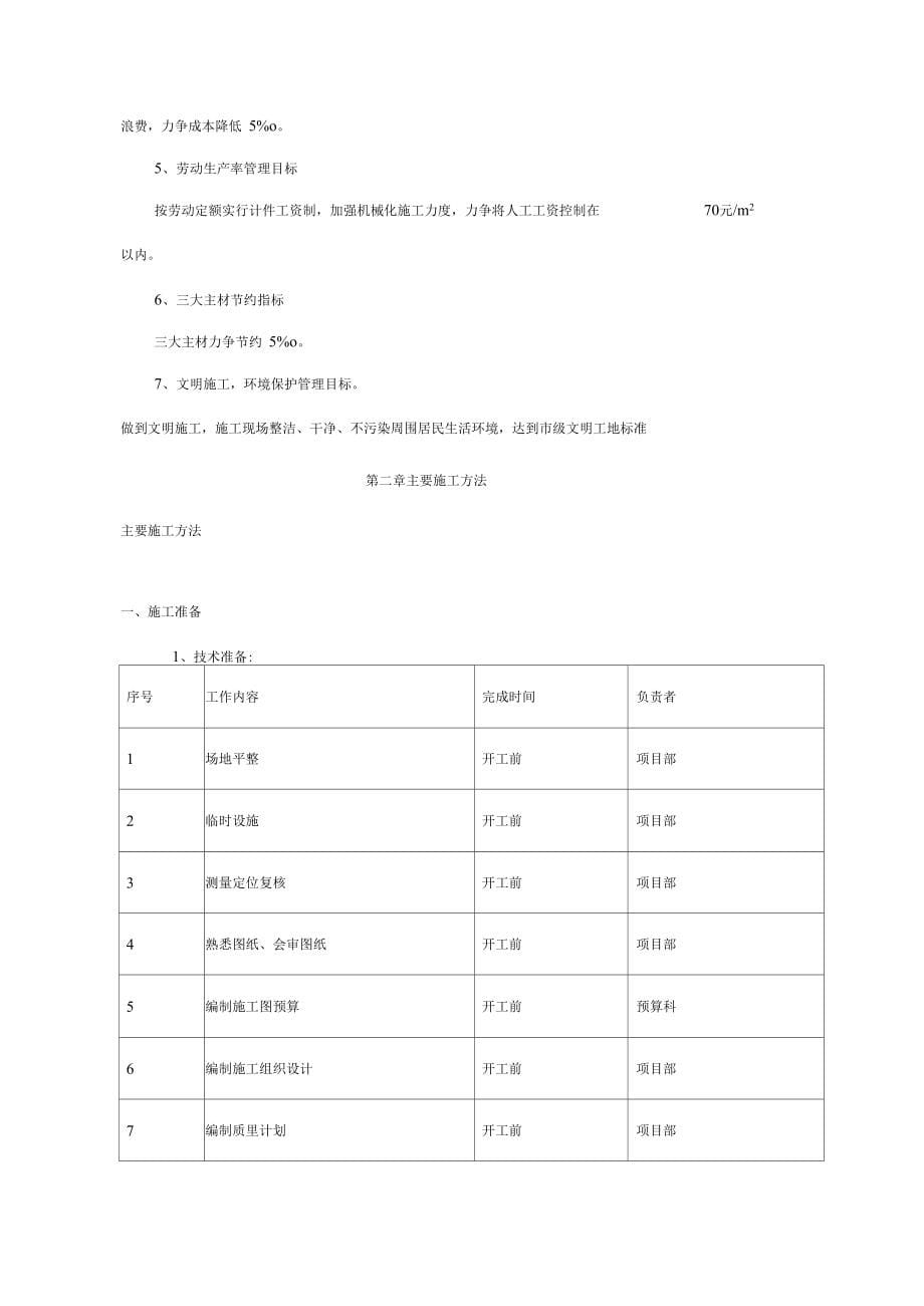 工程项目投标书技术标样本_第5页