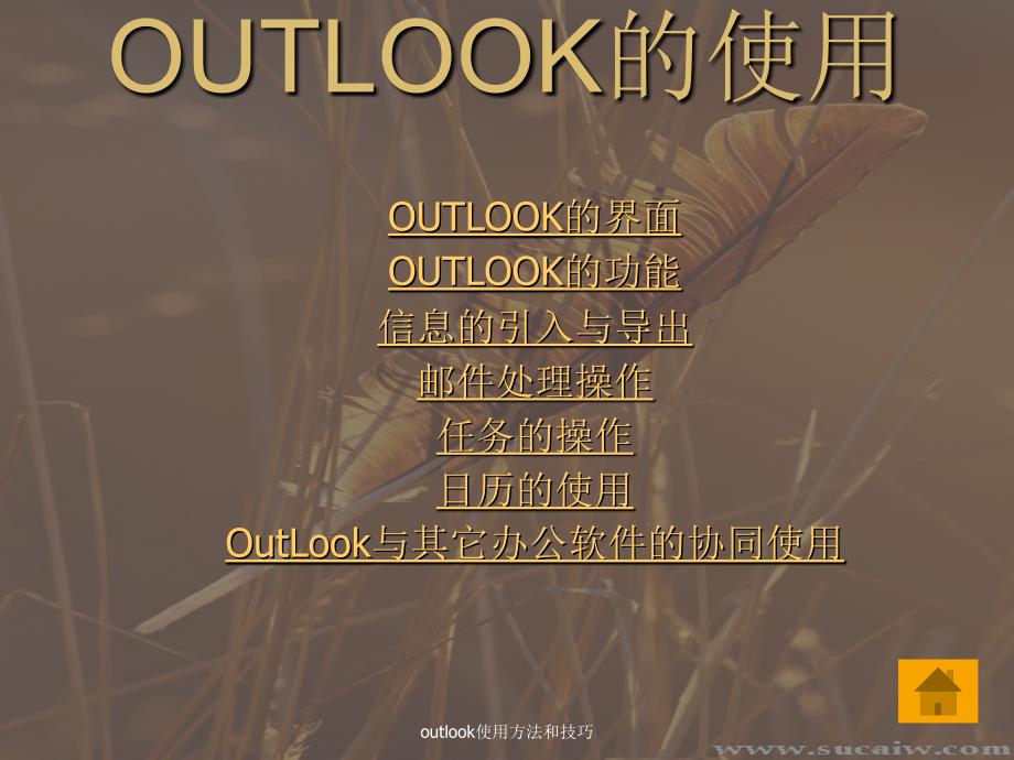 outlook使用方法和技巧课件_第2页