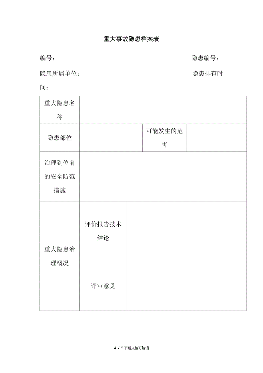 重大隐患风险档案_第4页