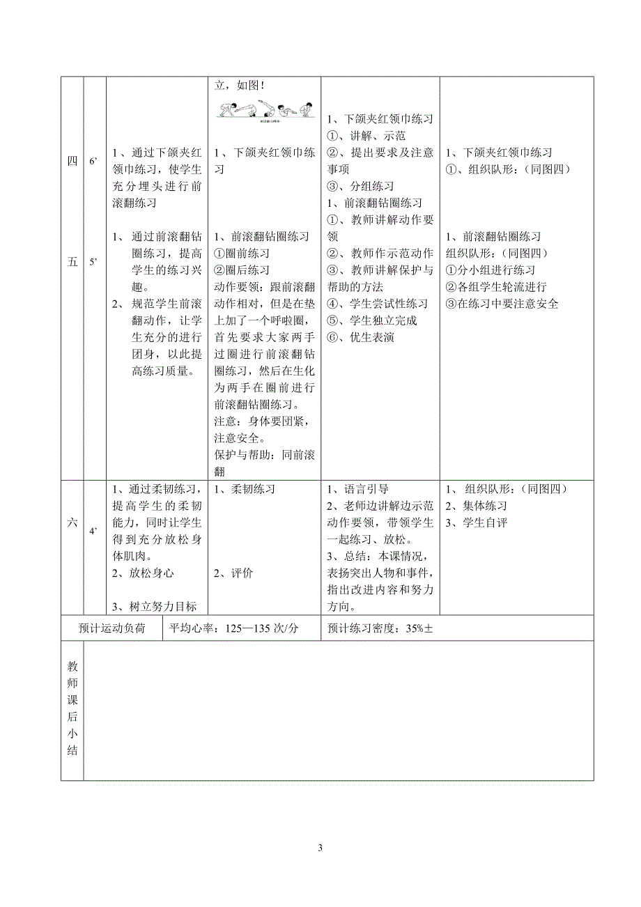 广东省中山市东区朗晴小学---前滚翻_第3页