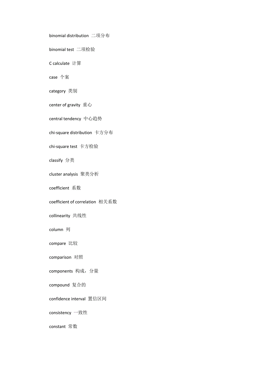 数学专业英语词汇英汉对照_第2页