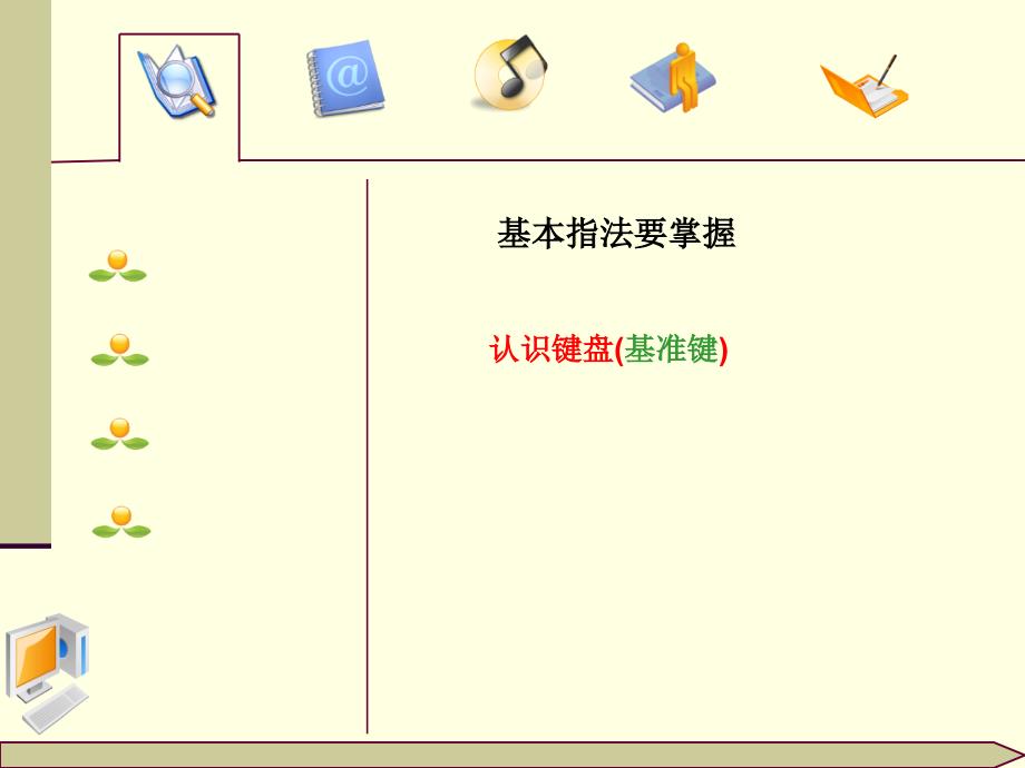 三年级上册信息技术课件8.基本指法要掌握电子工业版安徽共9张PPT_第2页