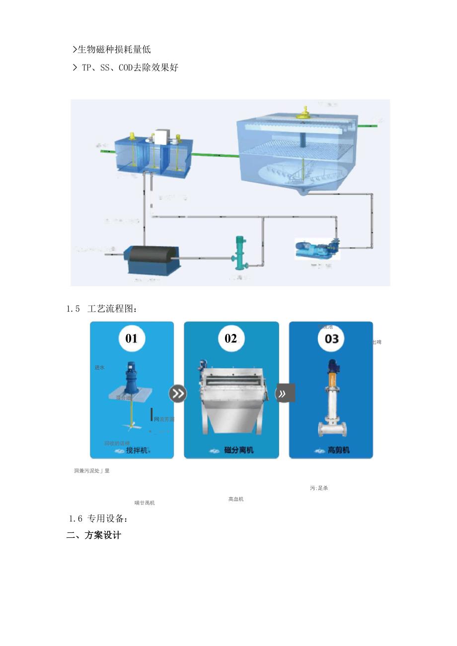 磁混凝沉淀技术方案5000吨(箱式)[_第3页