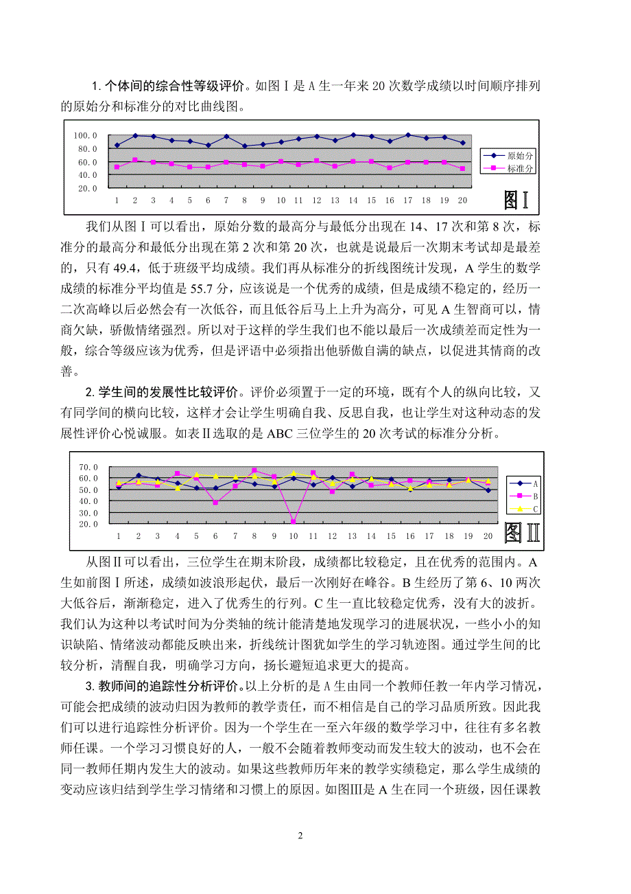 用数学手段解决小数学习效果评价问题的实践探索.doc_第2页