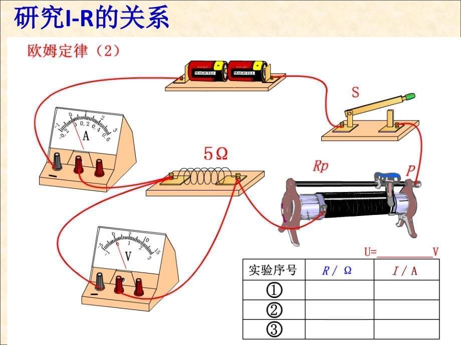 浙教版初中科学八上4.6《电流与电压 、电阻的关系--欧姆定律》_第5页