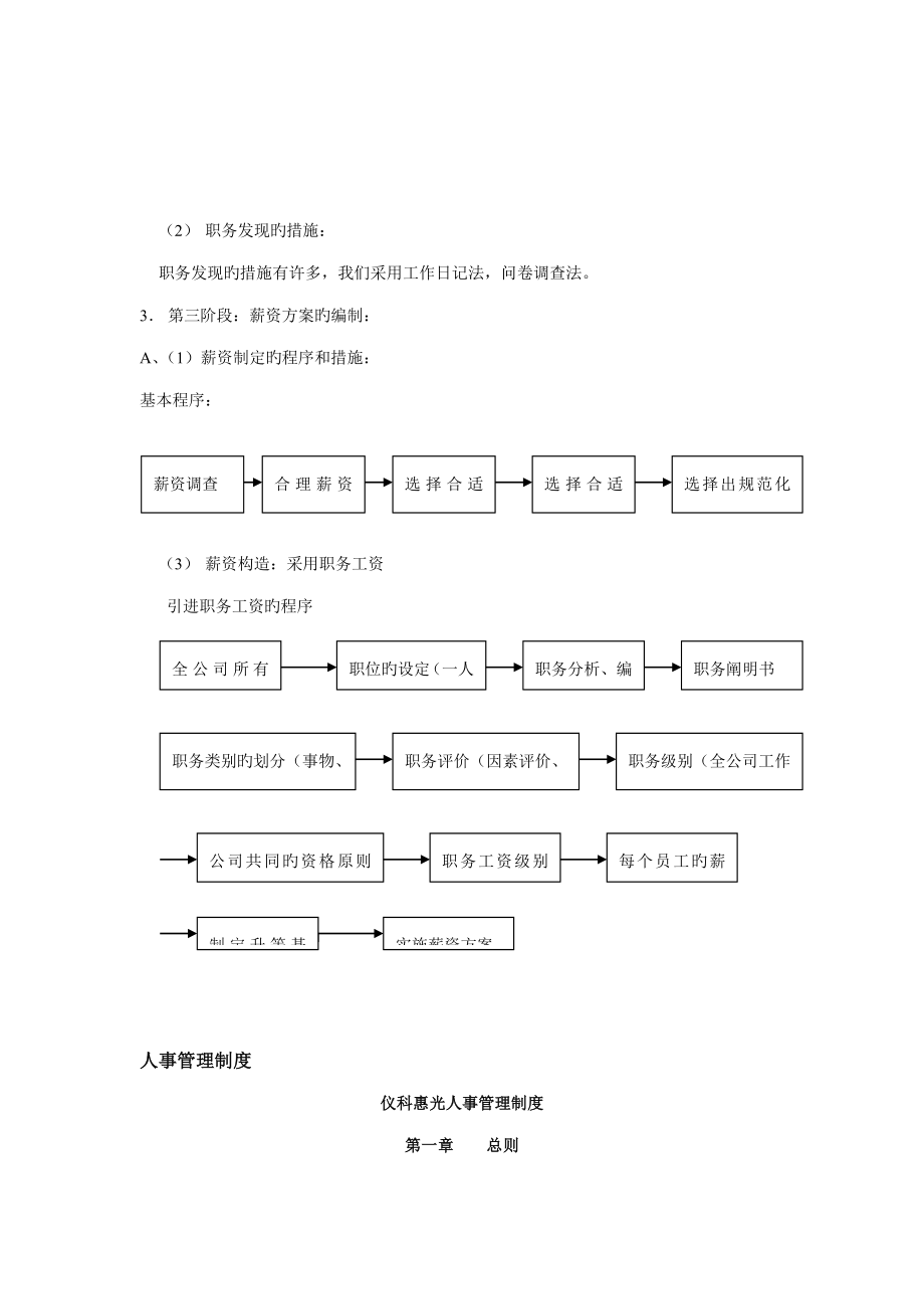 人力资源管理人事制度管理大全_第4页