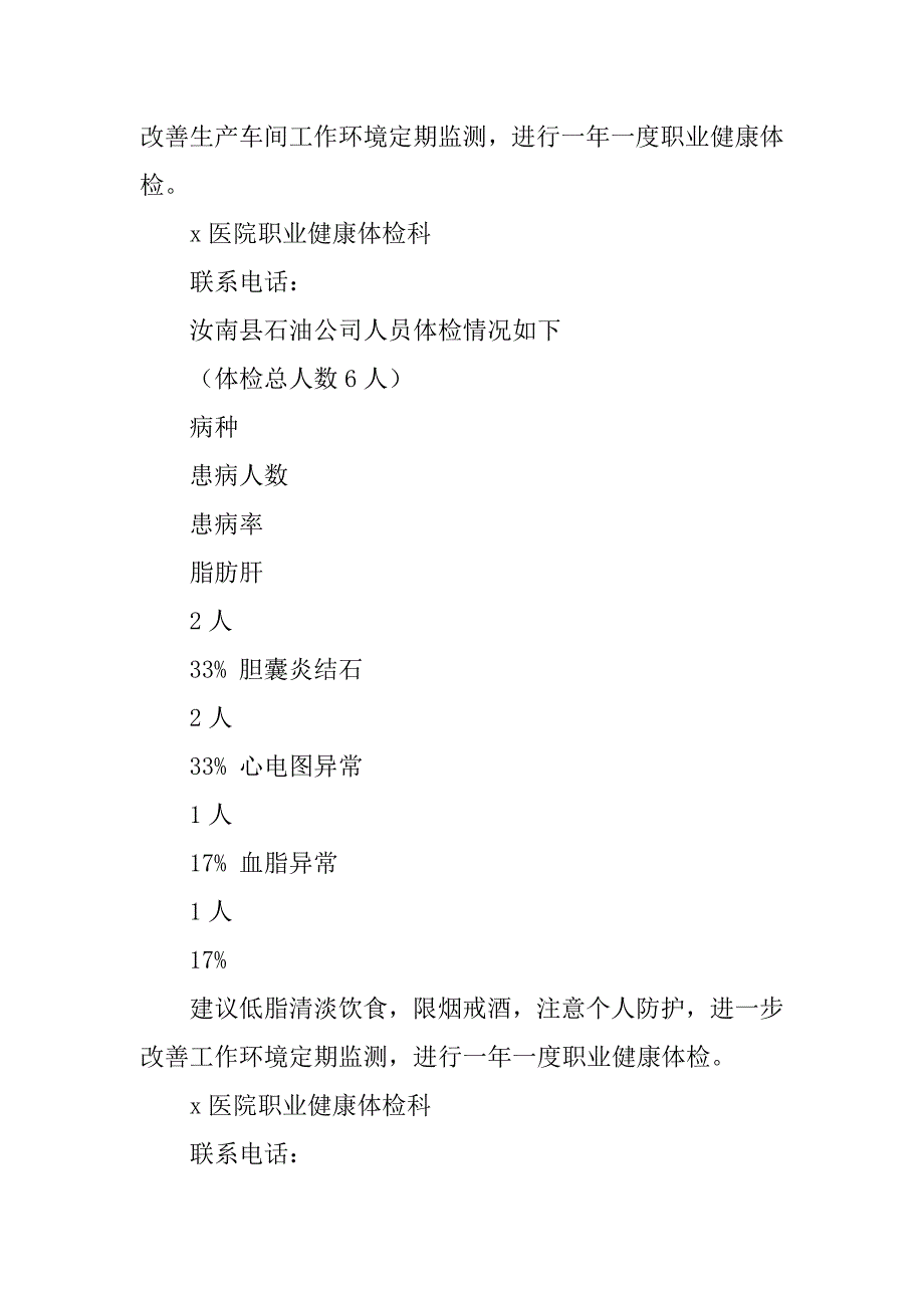 2023年职业健康体检工作总结_单位健康体检工作总结_第4页