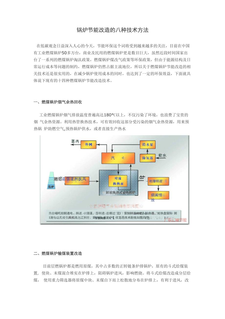 锅炉节能改造的八种技术方法_第1页