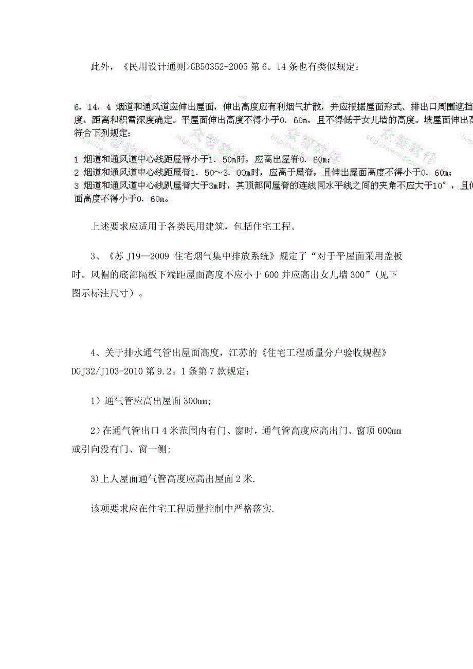 排气道、通风道高度的规范要求_第2页