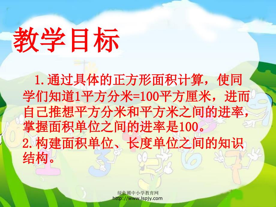 小学三年级下学期数学面积单位间的进率PPT课件_第2页