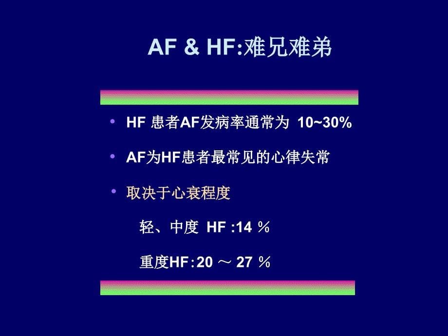 心力衰竭患者心房颤动的治疗现状马长生课件幻灯pPT_第5页