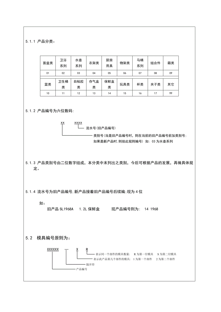 塑胶日用品企业物料编码规则_第2页