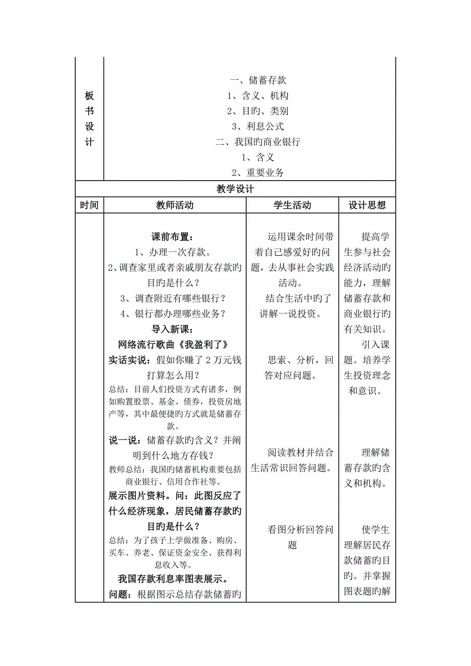 必修第六课第一框储蓄存款和商业银行_第2页