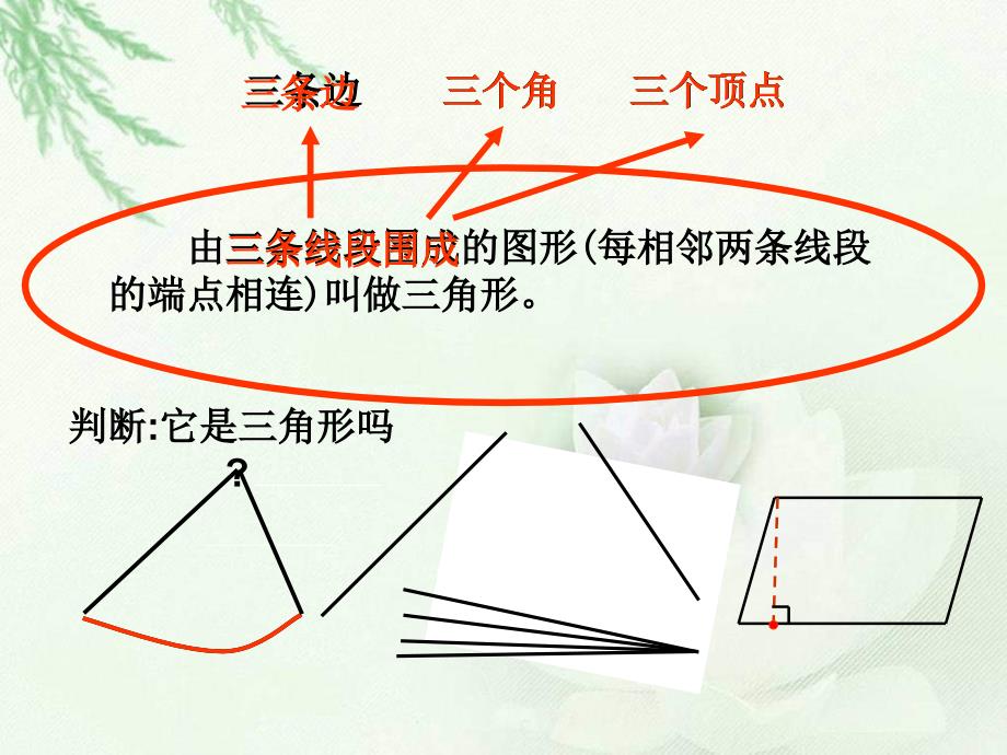 冀教版四年下认识三角形课件之一_第3页