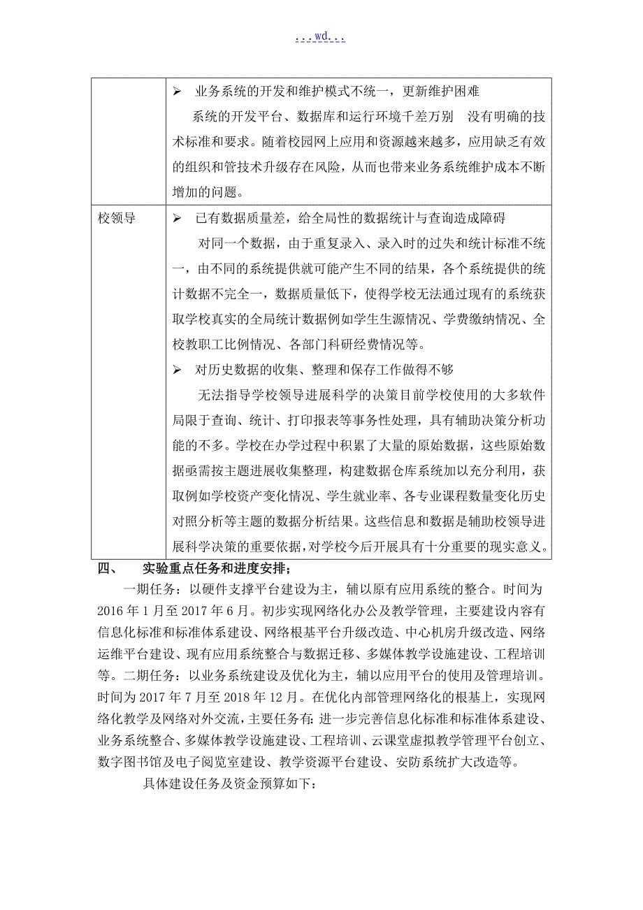 数字化校园建设的方案设计_第5页