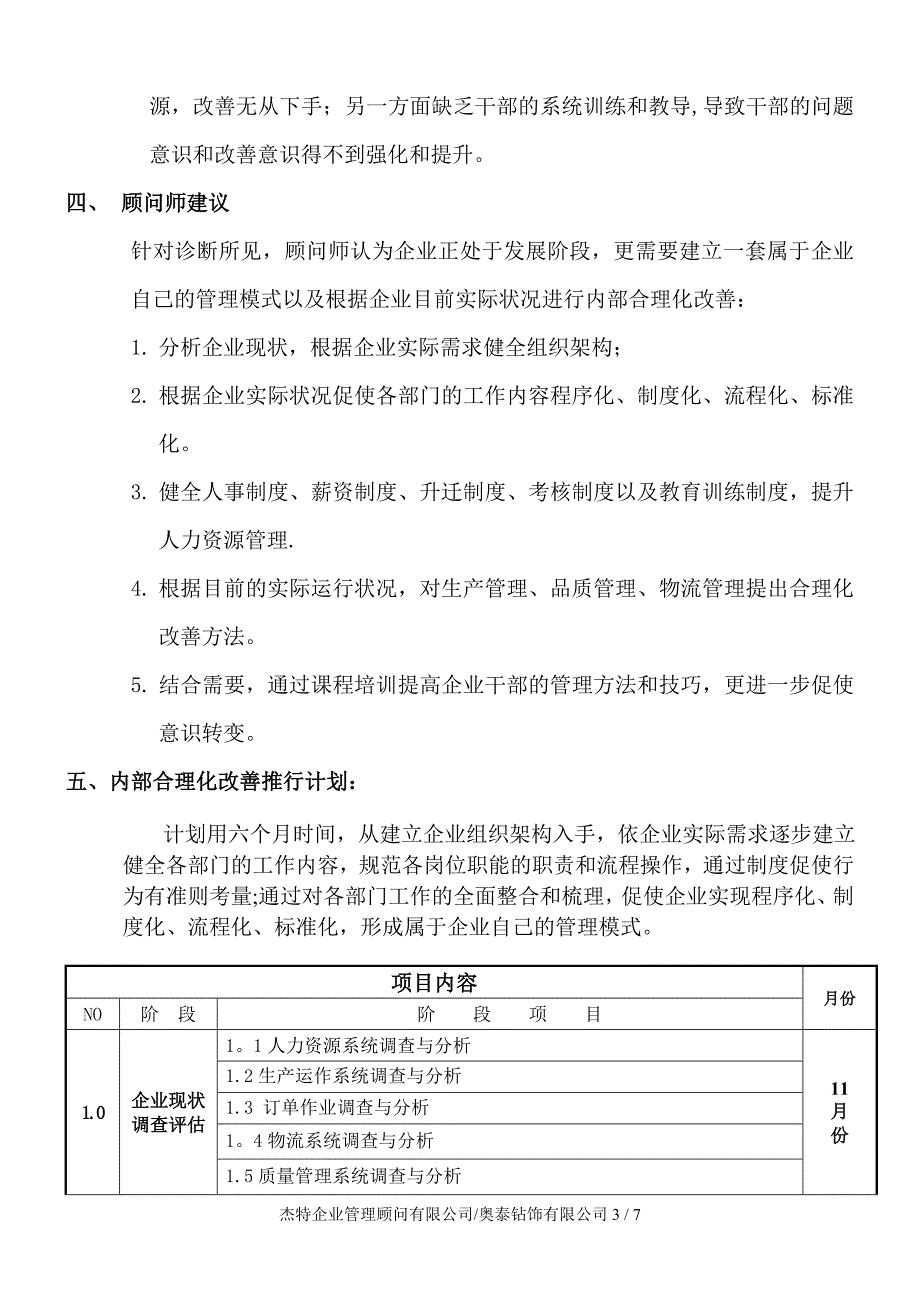 奥泰钻饰有限公司诊断报告书_第3页