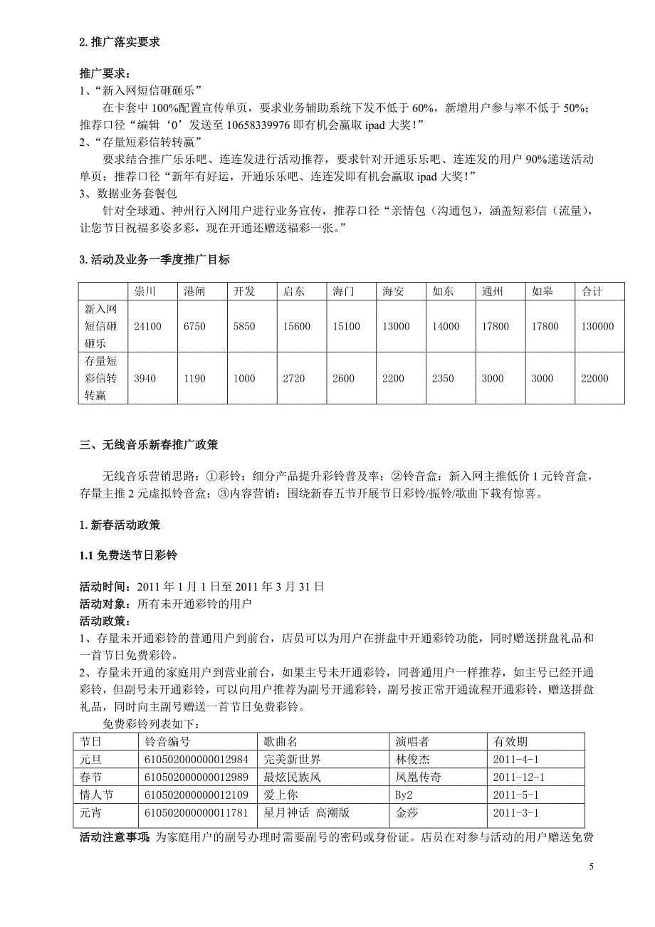 一季度增值业务开门红营销政策3.doc_第5页