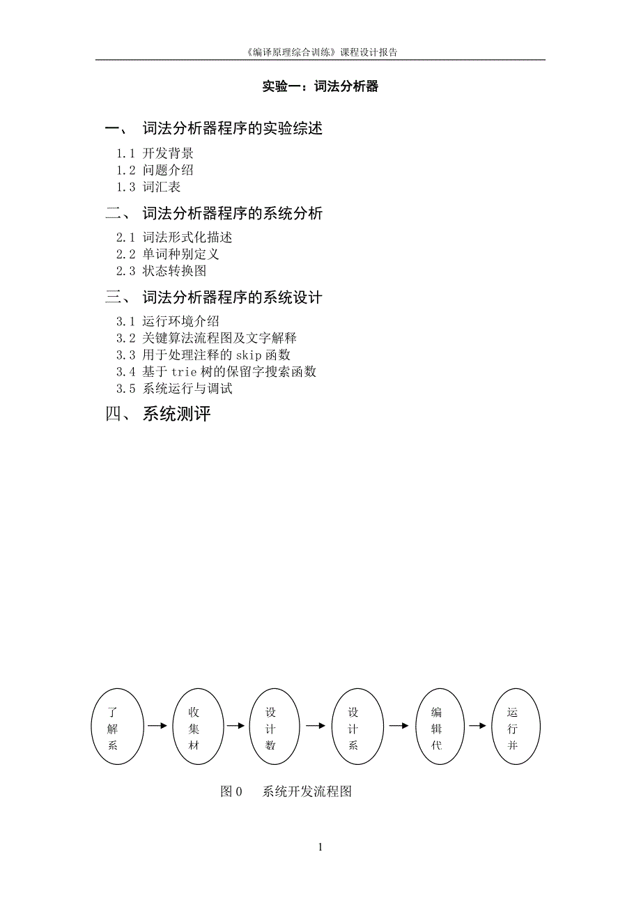 java实现的词法分析.docx_第1页