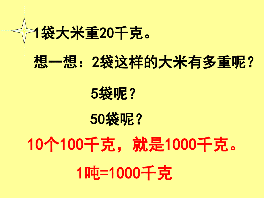 小学三年级上册数学第一单元吨的认识PPT课件.ppt_第3页