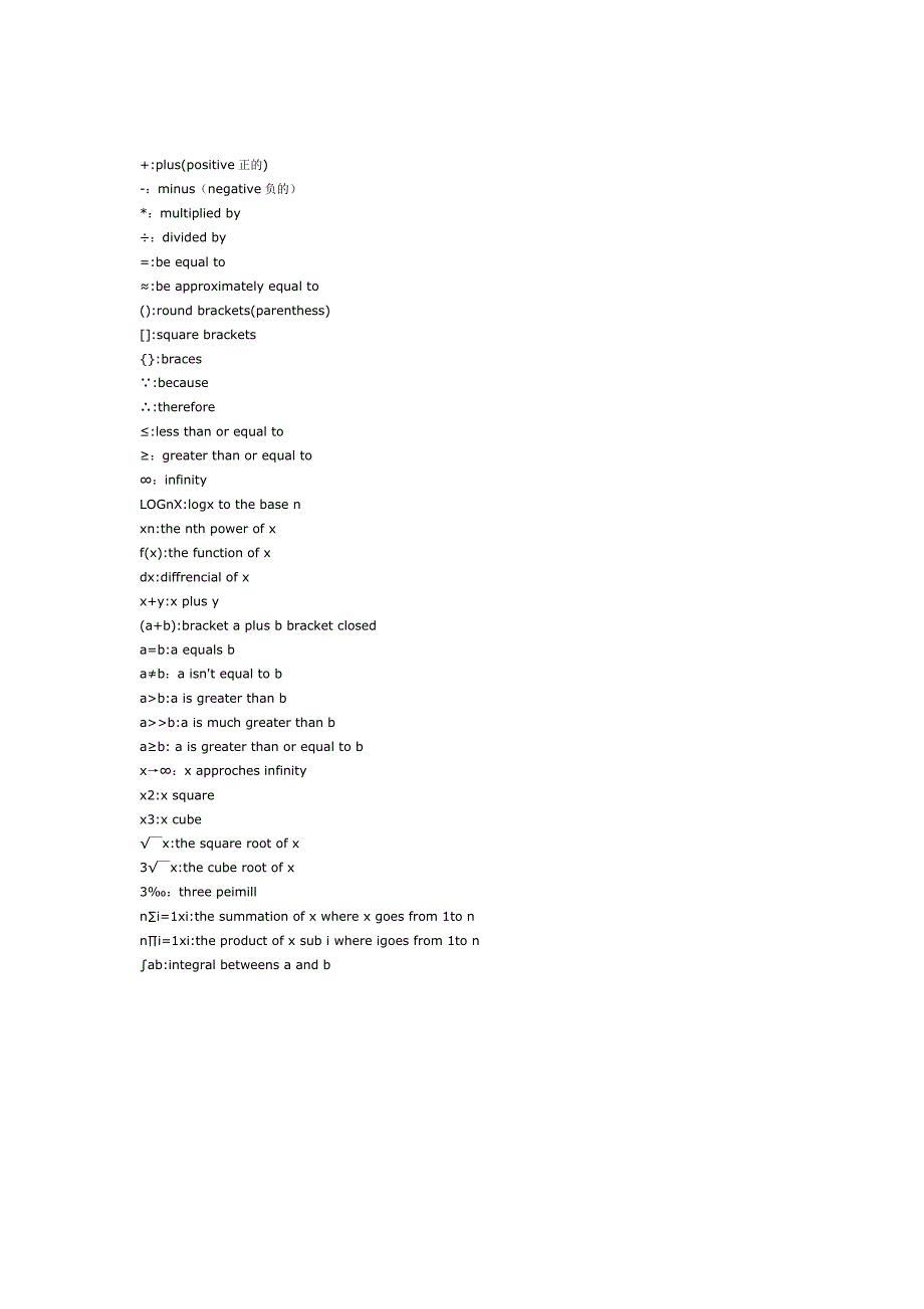 数学符号大全_第4页