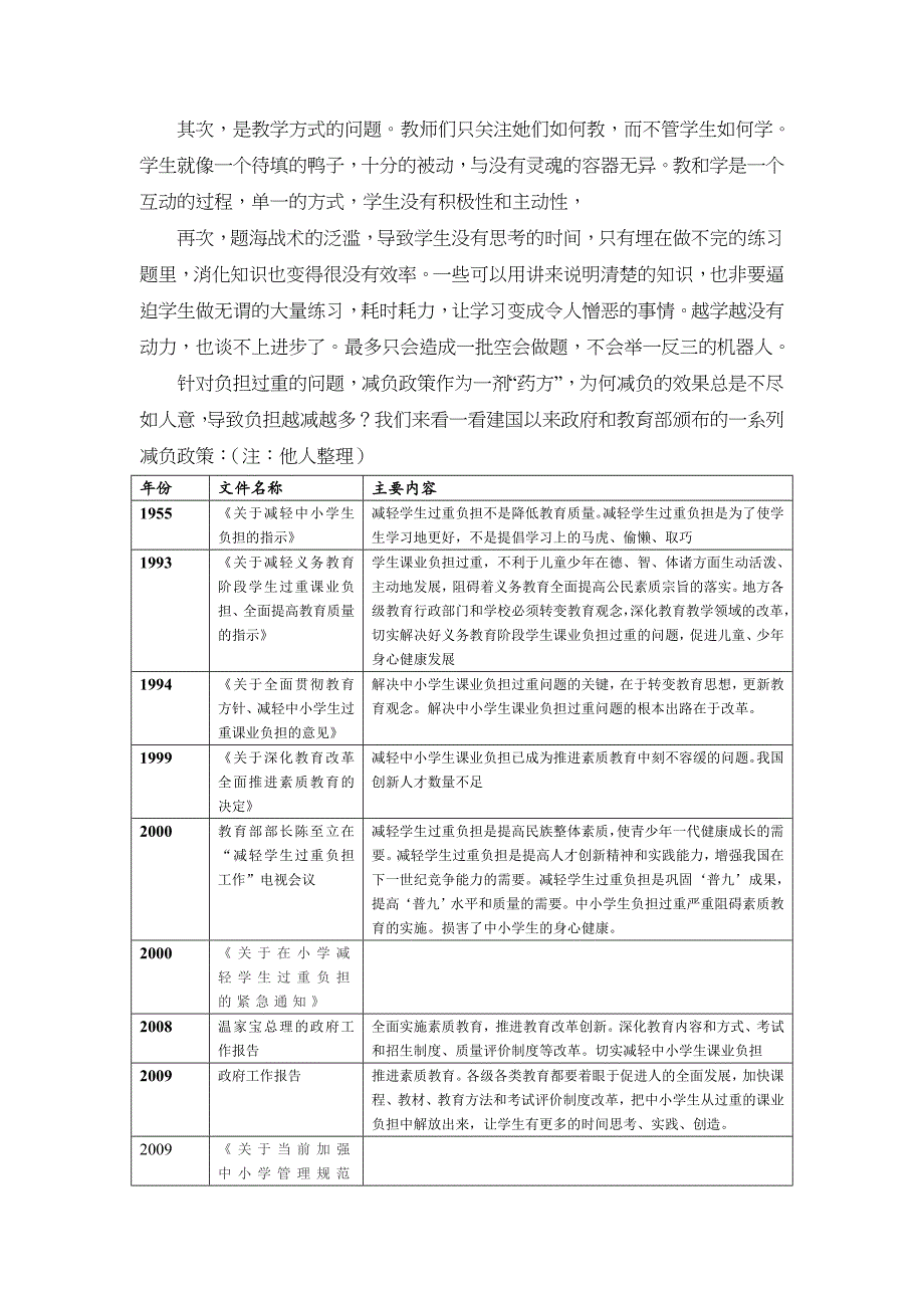 关于学生减负政策的一点思考.doc_第2页