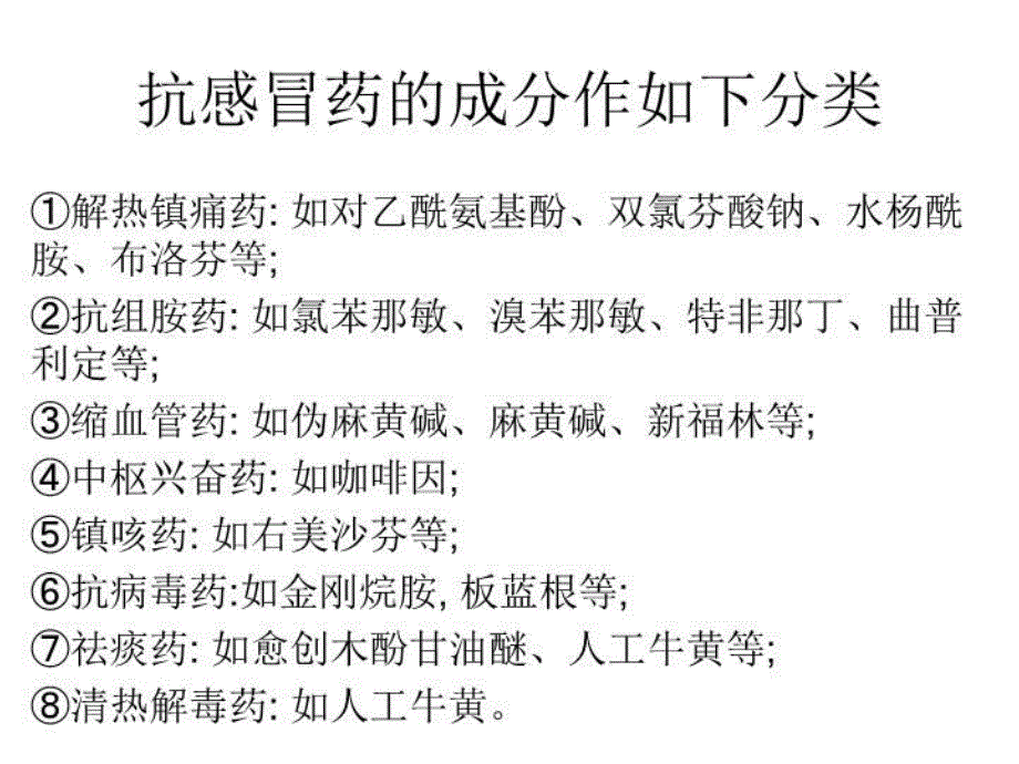 最新常见感冒药气相色谱鉴别PPT课件_第3页