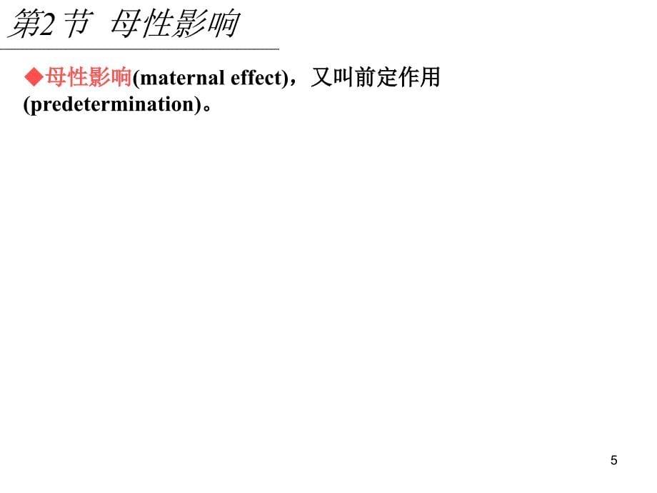 普通遗传学：第11章 细胞质遗传_第5页