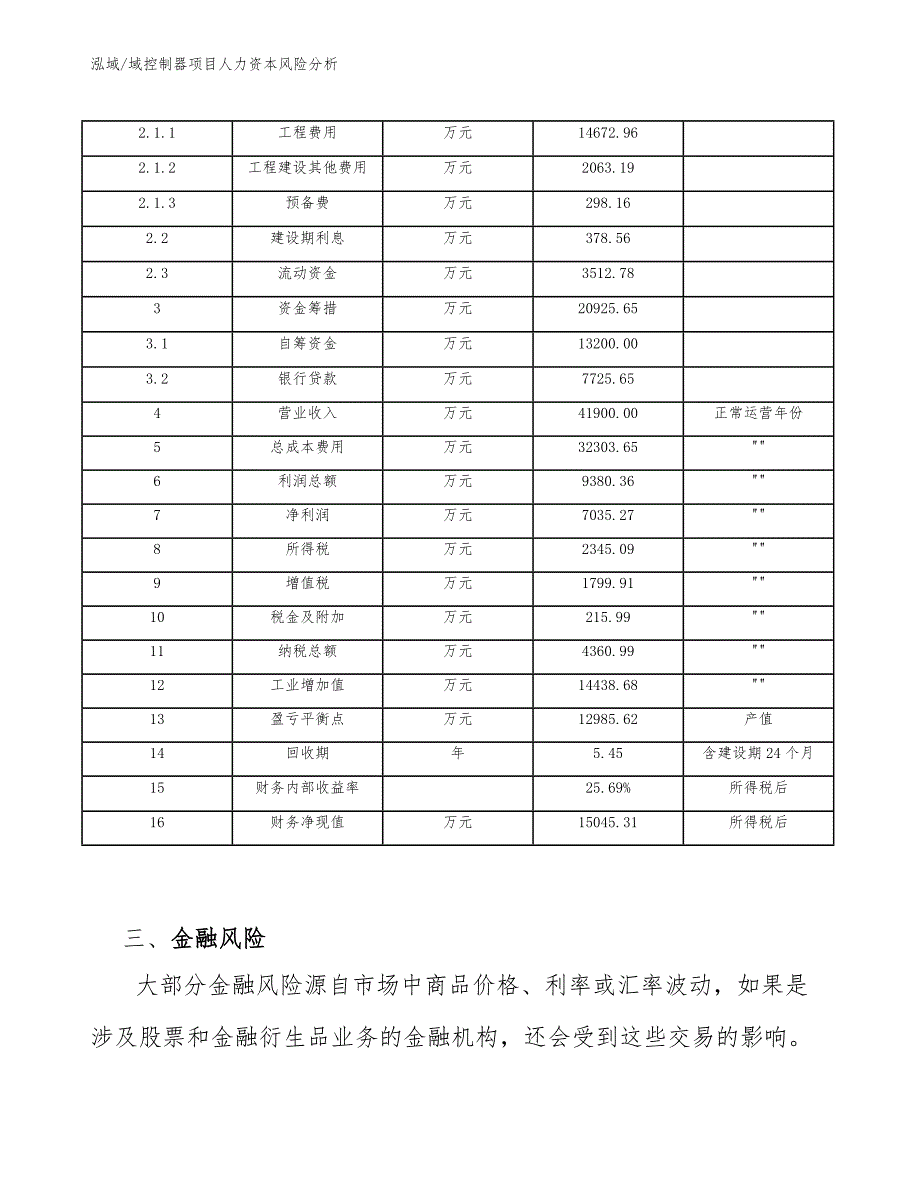 域控制器项目人力资本风险分析_第5页