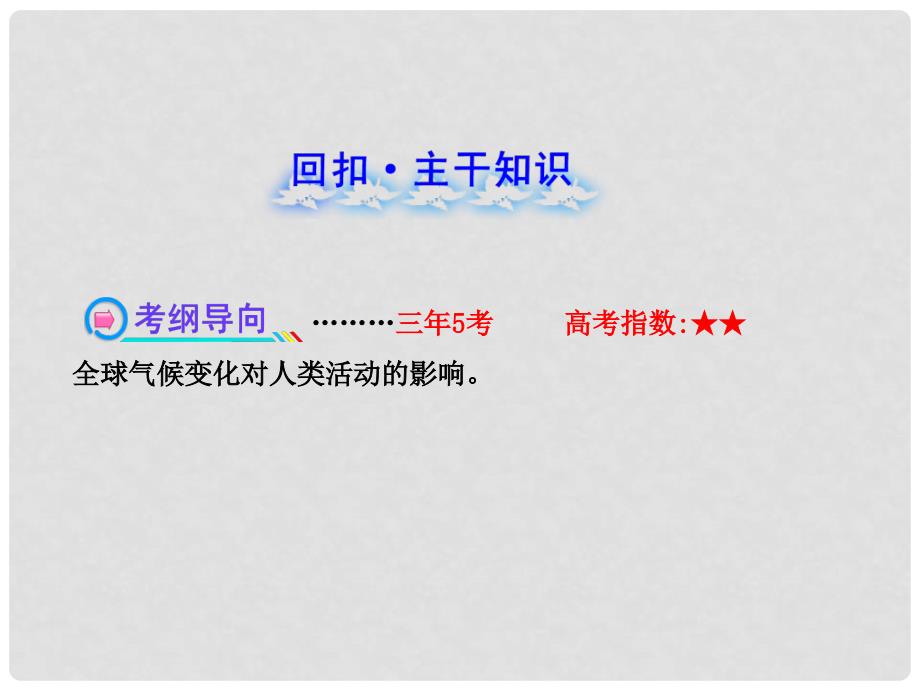 高中地理 1.4.2 全球气候变化对人类活动的影响课件 湘教版_第2页