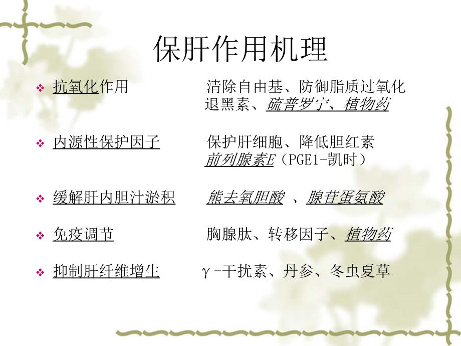 常见保肝药物的临床应用.ppt_第3页