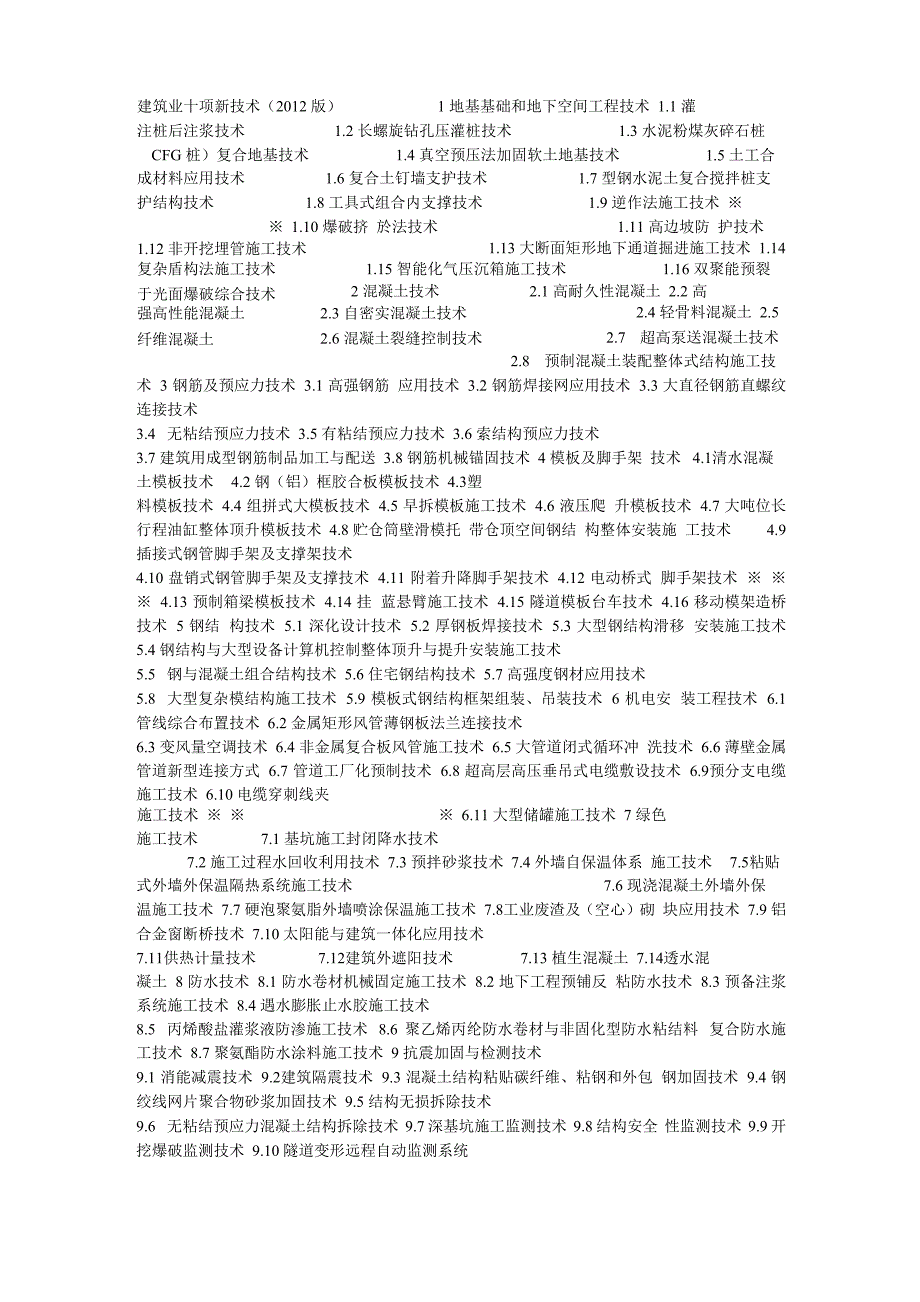 建筑业十项新技术2012版_第1页