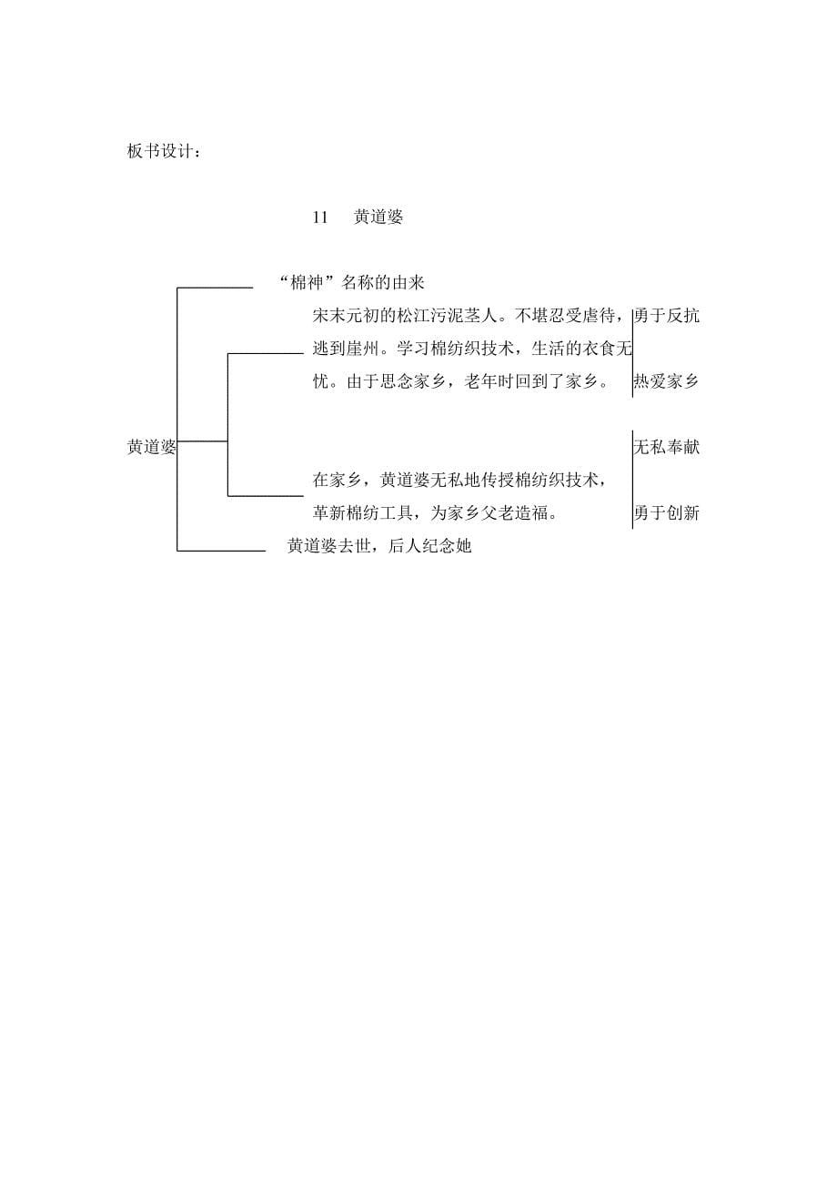 五年级语文《黄道婆》教案.doc_第5页