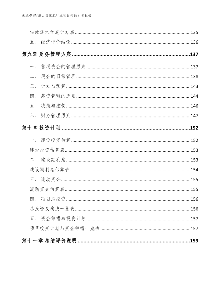 灌云县化肥行业项目招商引资报告_第4页