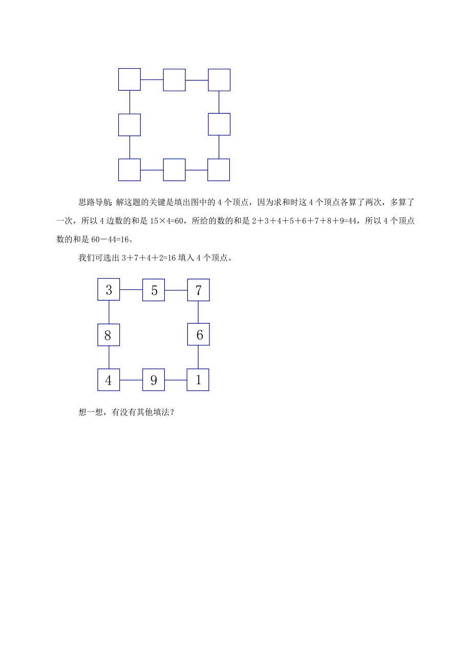 三年级数学奥数讲座填数游戏_第4页