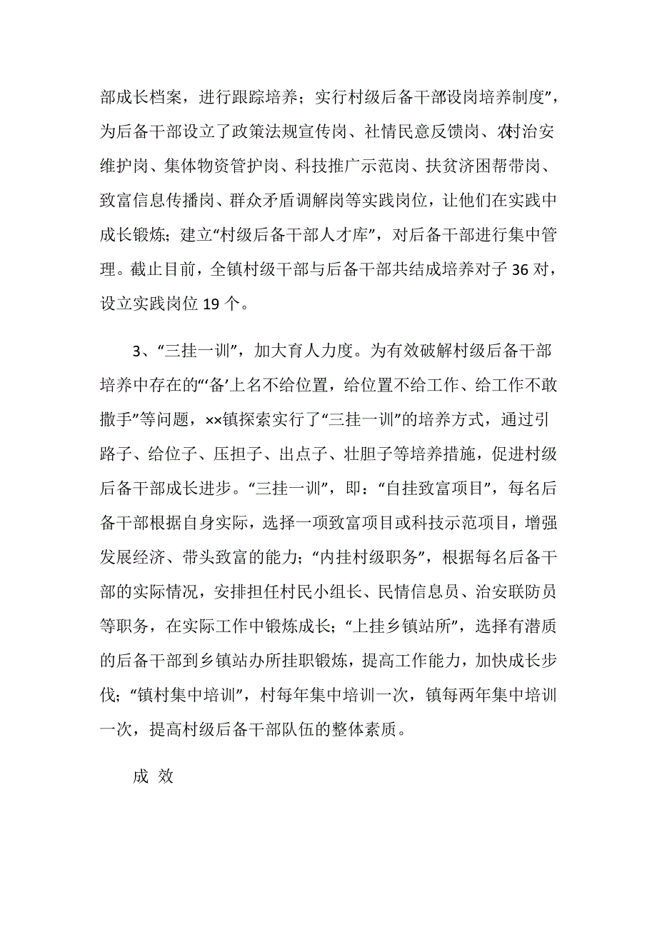 村级后备干部培养机制经验材料.doc_第4页