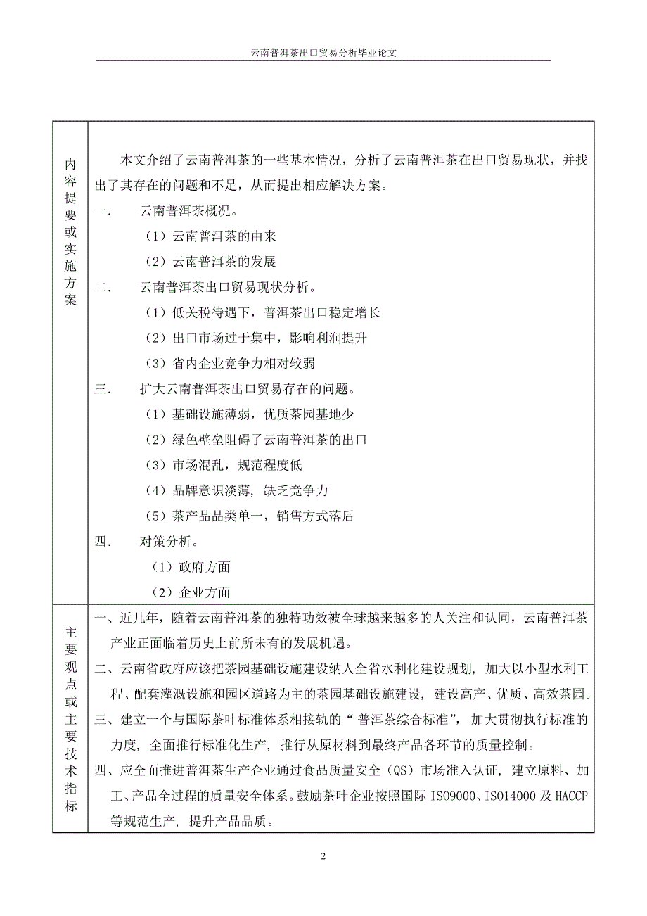 云南普洱茶出口贸易分析学位论文_第3页