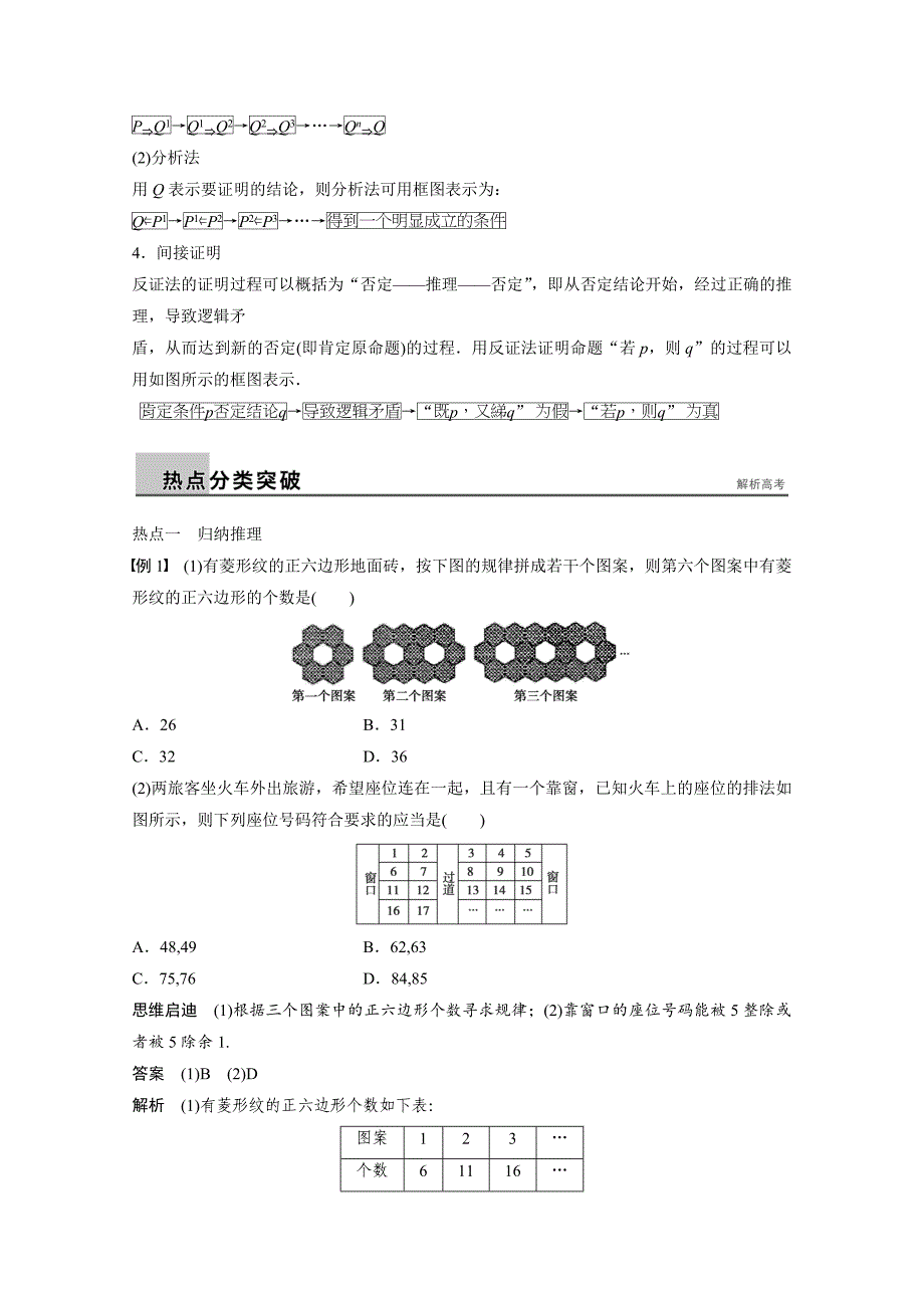 高考数学文科二轮训练【专题3】第3讲推理与证明含答案_第2页